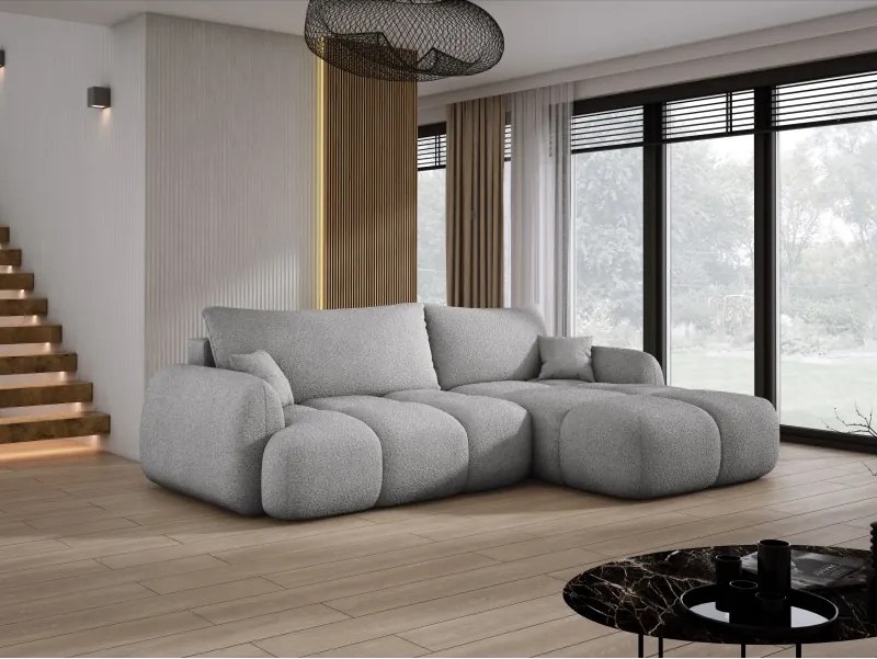 Narożnik COCO WIND z funkcją spania poduszkami i pojemnikiem NOW OR NEVER 83 WERSAL