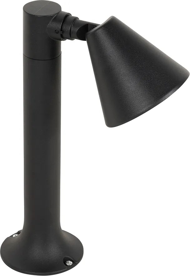 Nowoczesny klosz ogrodowy czarny 30 cm IP44 regulowany - Ciara