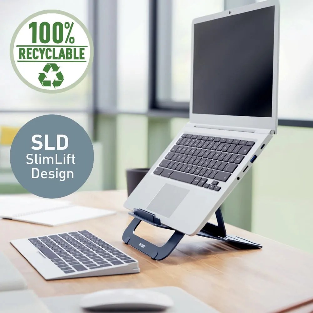 Regulowana podstawka pod laptopa Ergo – Leitz