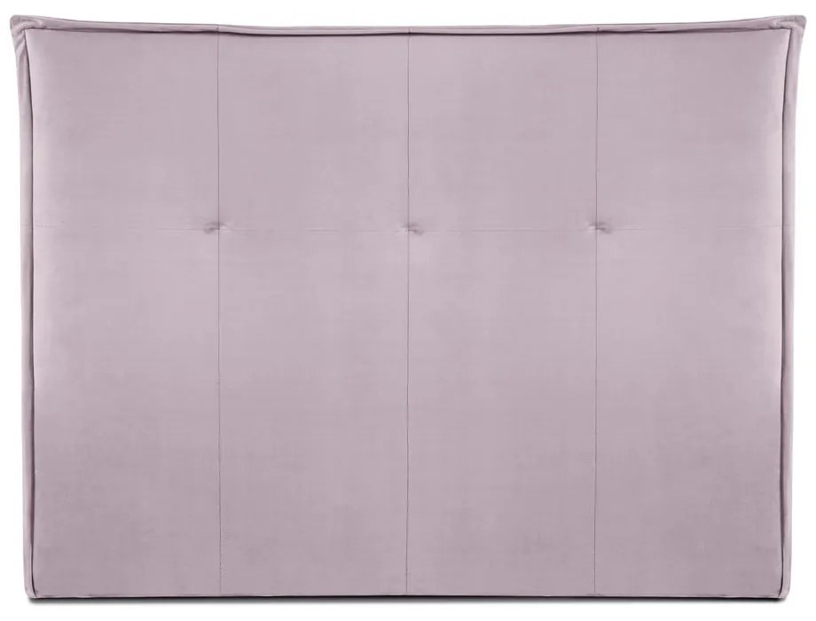 Jasnoróżowy zagłówek 140x120 cm Monica – Milo Casa