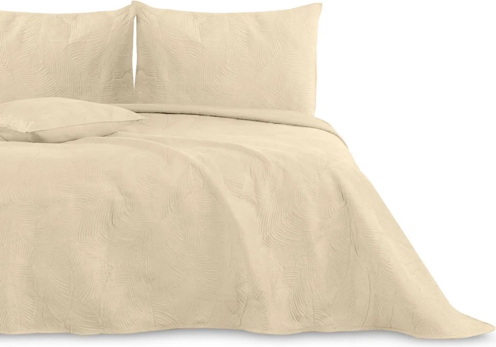 Restilo Obustronna narzuta na łóżko Palsha cappucino, 220 x 240 cm