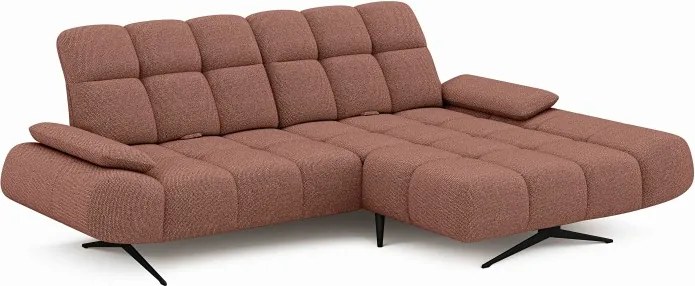 Elegancki narożnik MORENO S z funkcją w tkaninie ARAGON 59 WERSAL