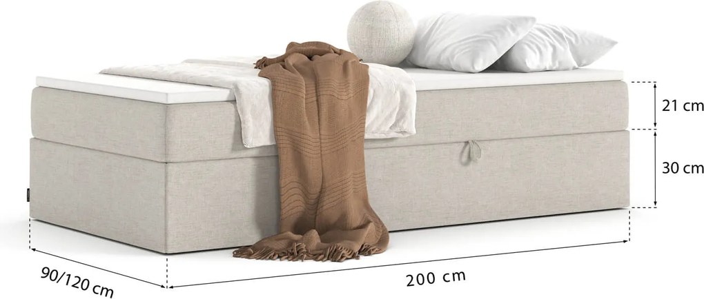 Łóżko Nilo Conti Simple