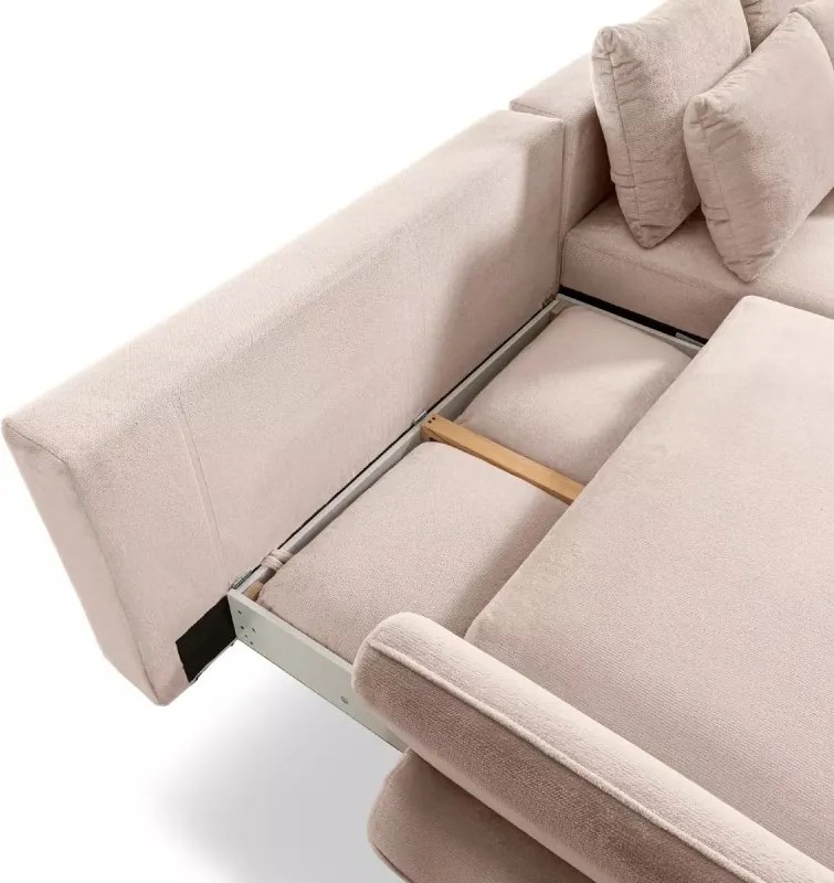 Narożnik MONTE z funkcją spania pojemnikiem i poduszkami