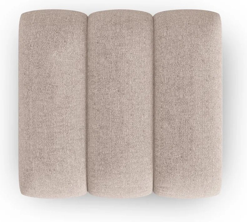 Beżowy podnóżek Lupine – Micadoni Home