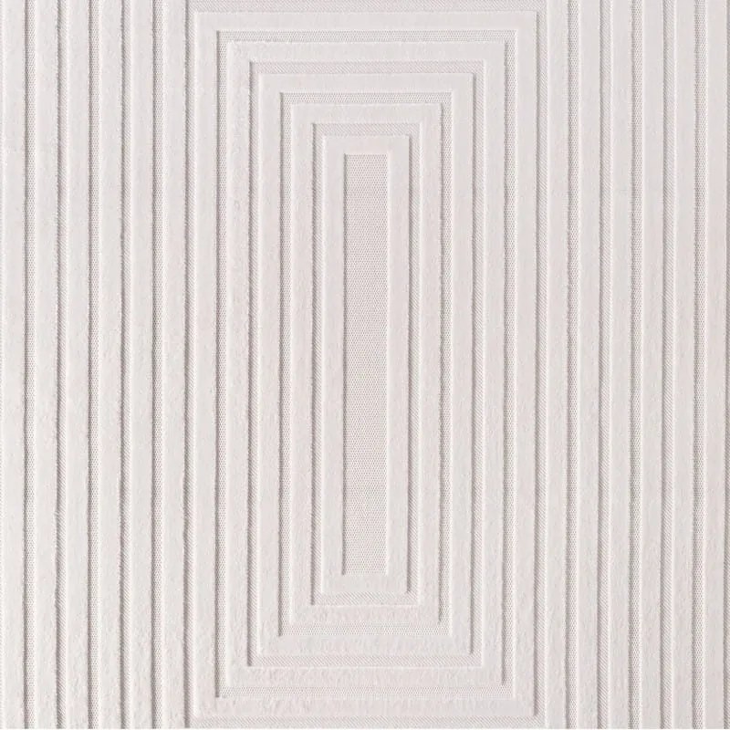 Dywan nowoczesny 3D Doha ramka kremowy 280 cm x 370 cm