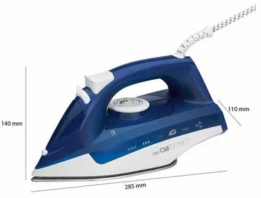Clatronic DB 3704 żelazko parowe, niebieski