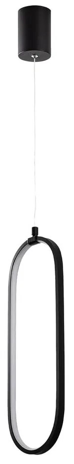 Czarna lampa wisząca LED Can – Opviq lights