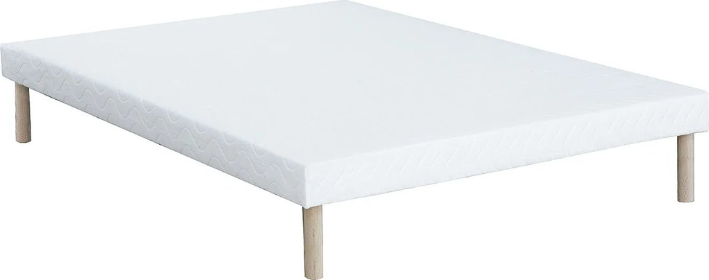 Komplet stelaż + materac hybrydowy na sprężynach kieszeniowych i pamięć kształtu z naszywką MARQUIS marki PALACIO - gr. 30 cm - 140 x 190 cm