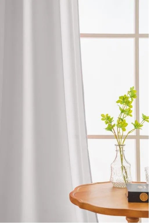 Zasłona OXFORD LIGHT 140x250 cm, biała Zawieszanie: Taśma z wiązaniami