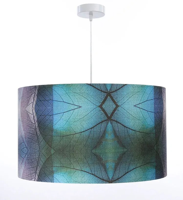 Granatowa lampa wisząca nad stół F5-N10