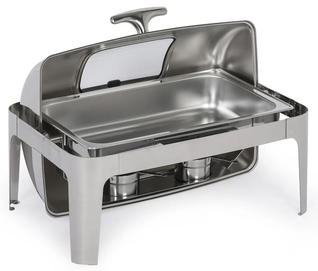 Brytfanna z pokrywą roll-top z okienkiem, 635 x 425 x 440 mm, 9 l