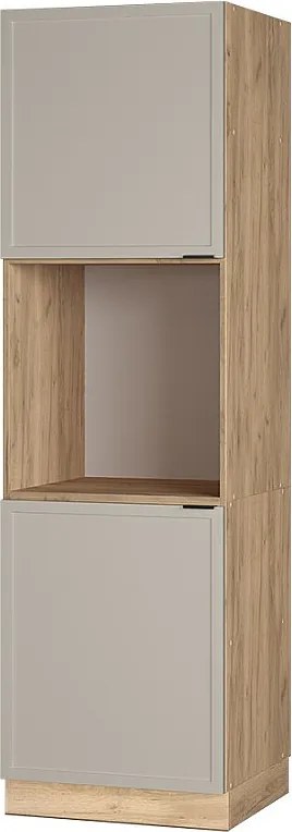 Szafka kuchenna greybeige 60x58.1x206.8 fame-line