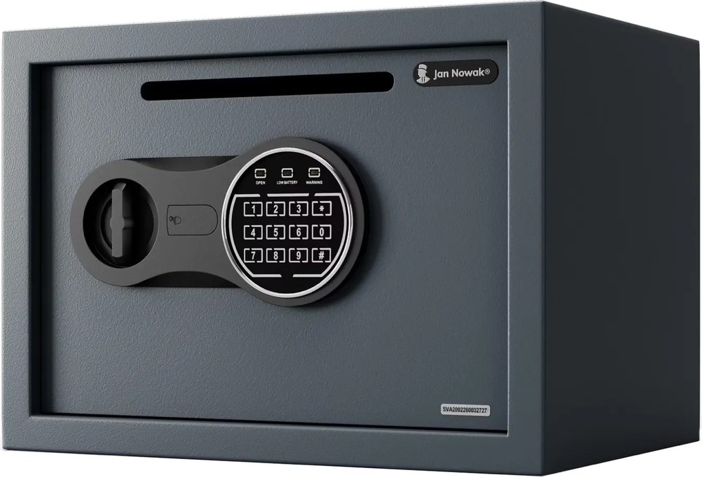Sejf wrzutowy elektroniczny na gotówkę i utarg Pierce