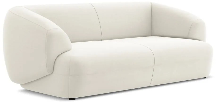 Biała aksamitna sofa 212 cm Moana – Makamii