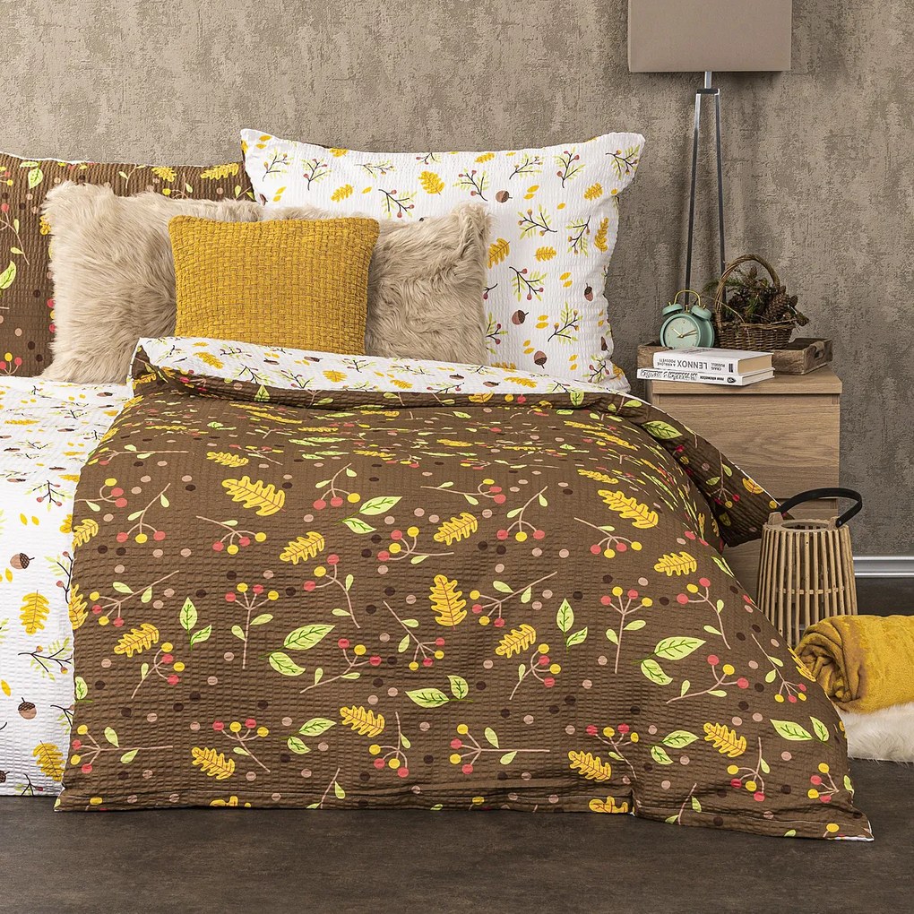4Home Pościel z kory Jesień, 160 x 200 cm, 70 x 80 cm, 160 x 200 cm, 70 x 80 cm