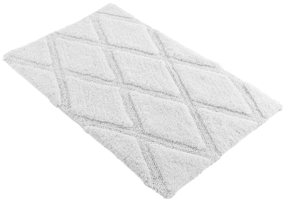 Biały dywanik łazienkowy 50x80 cm Thais – douceur d'intérieur