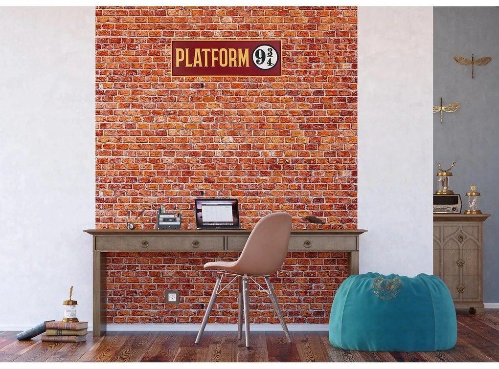 Fototapeta dla dzieci Harry Potter Peron 9 3/4 182x 252 cm, 4 części