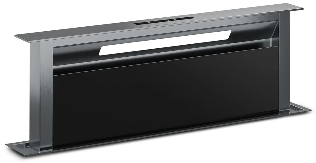 Klarstein VeroSteel 90cm 636.2m³/godz. Okap Blatowy Srebrny