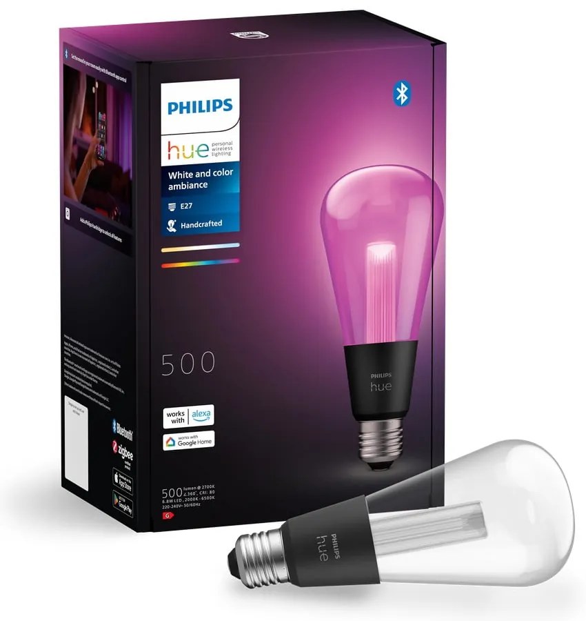 Inteligentna żarówka z gwintem E27, 7 W LG – Philips Hue