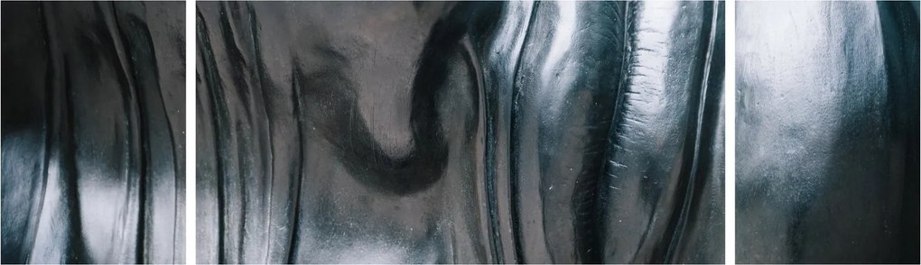 Obraz - Twarz ze stali (170x50 cm)