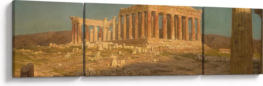 Obraz - Frederic Edwin Church, The Parthenon, reprodukcje (170x50 cm)
