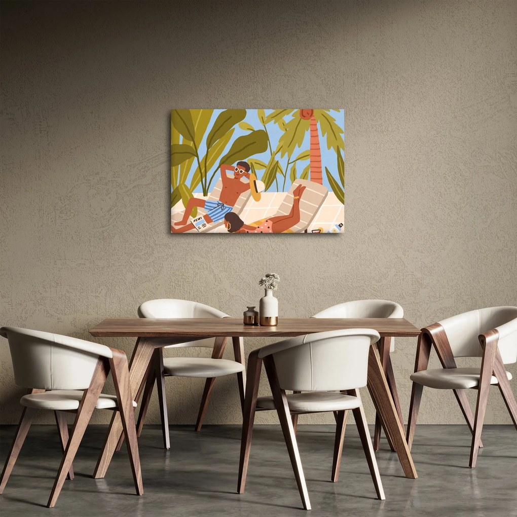 Obraz - Czas letni (70x50 cm)