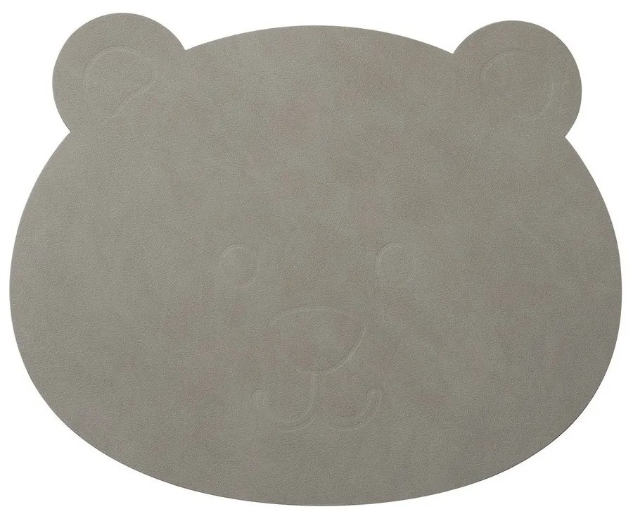 Mata stołowa dla dzieci ze skóry ekologicznej 30x38 cm Bear Nupo – LIND DNA