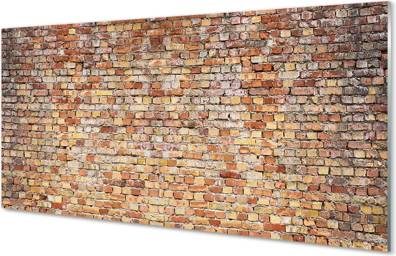 Szklany Panel Cegła i Kamień w Architekturze