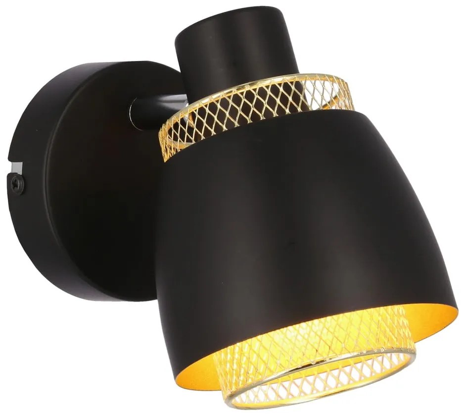 Czarny kinkiet Aleksandria – Candellux Lighting