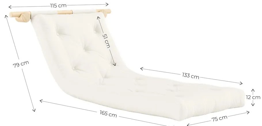 Beżowy fotel Hooked – Karup Design