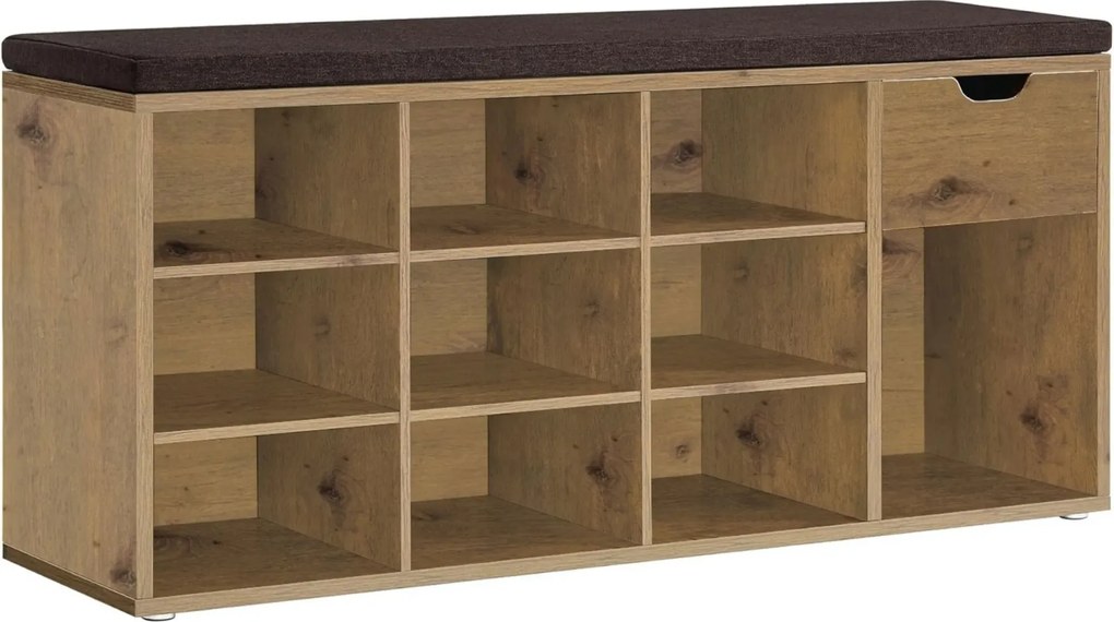 Szafka na buty z siedziskiem dąb artisan Z3-D40