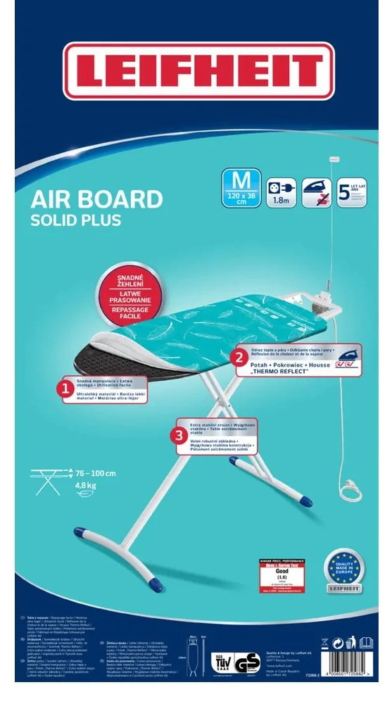 Deska do prasowania LEIFHEIT Air Board Solid Plus