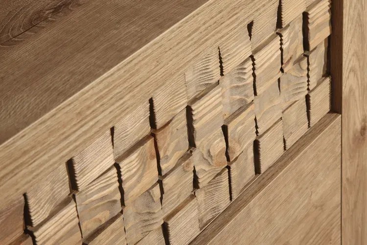 Komoda z szafką i szufladą dąb ribbeck W9-T14