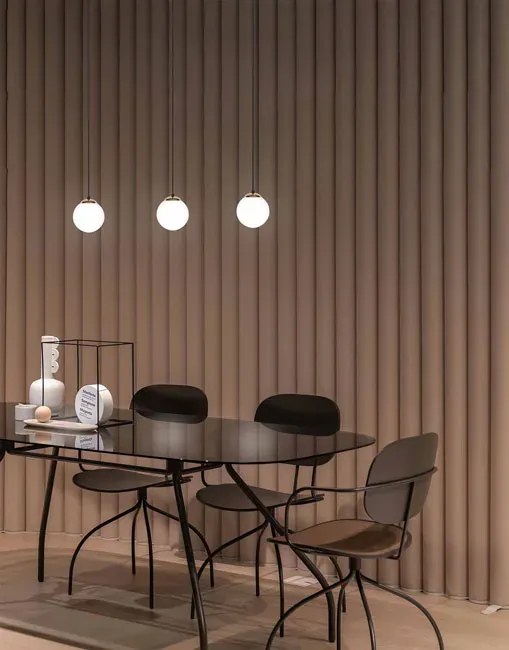 Lampa wisząca kula nad wyspę 14 cm N6-S83