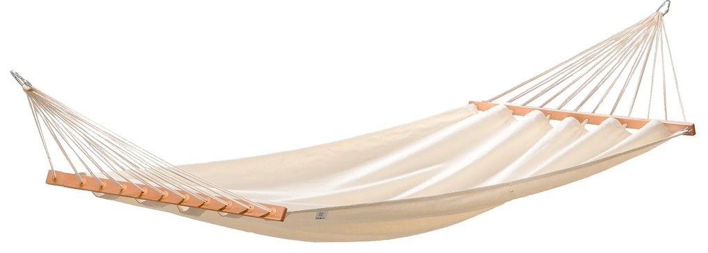 Hamak ogrodowy ze stelażem Lungo kremowy CZILLO