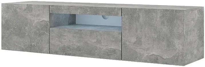 Szafka pod TV stojąca lub wisząca beton Rimoso 5X