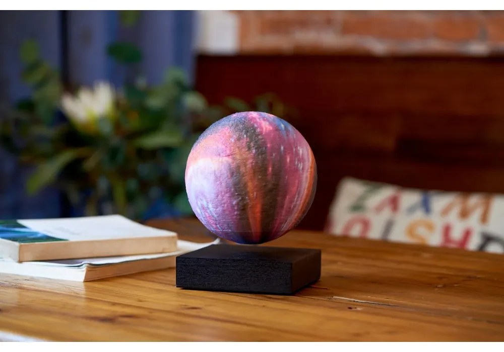 Czarna dekoracja świetlna do kontaktu ø 12 cm Galaxy – Gingko