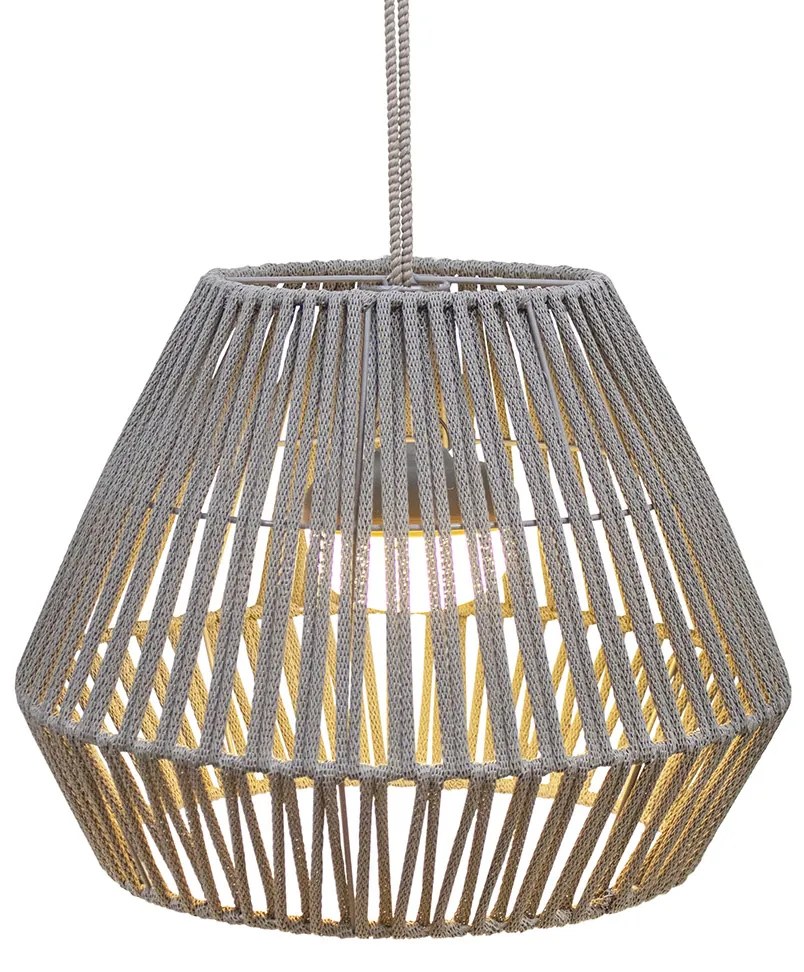 Zewnetrzna Orientalna lampa wisząca zliny zwbudowanym ściemnianym akumulatorem LED - ContraKolonialny Oswietlenie zewnetrzne