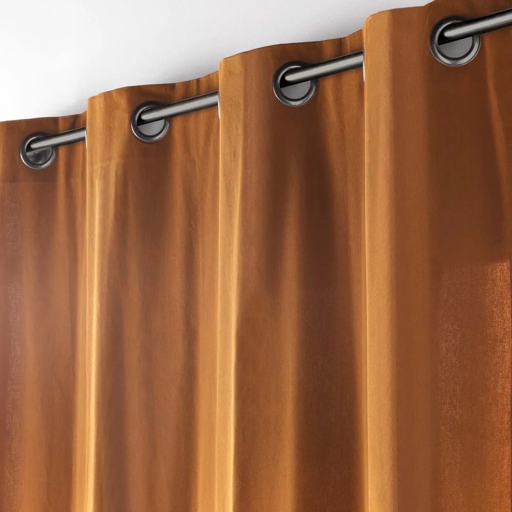 Brązowa zasłona 135x260 cm Twily – douceur d'intérieur