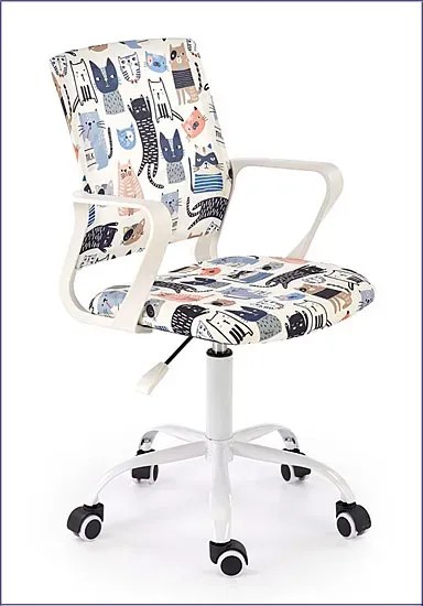 Młodzieżowy obrotowy fotel H8-S82