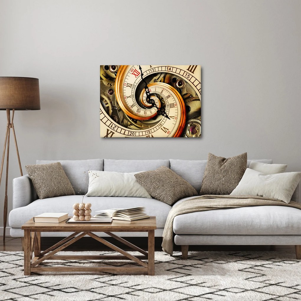 Obraz zegara (70x50 cm)