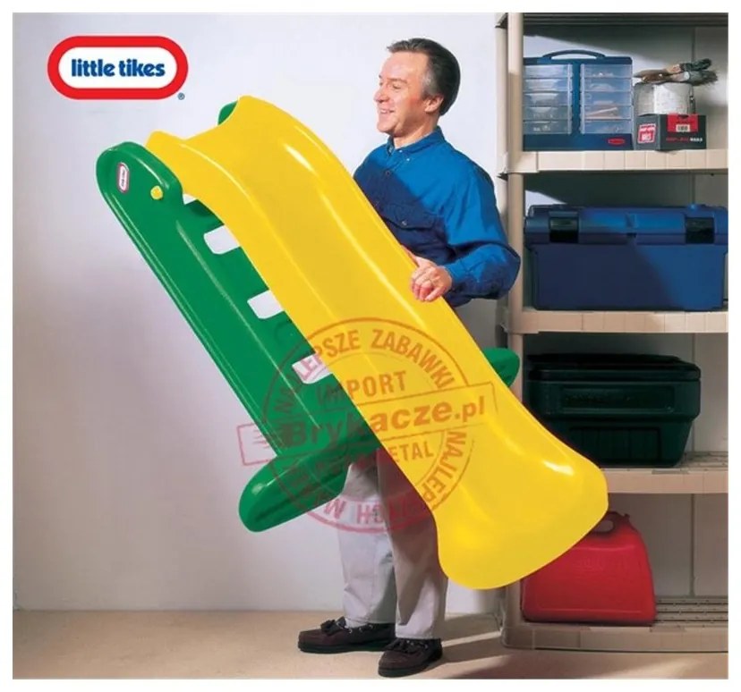 Little tikes duża zjeżdżalnia słoneczne kolory 150 cm