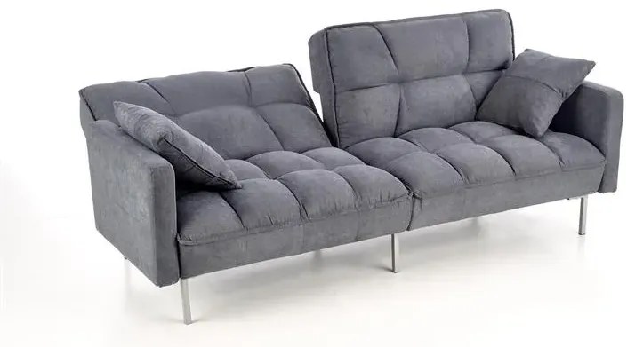 Sofa ROBERTO ciemno szara rozkładana HALMAR