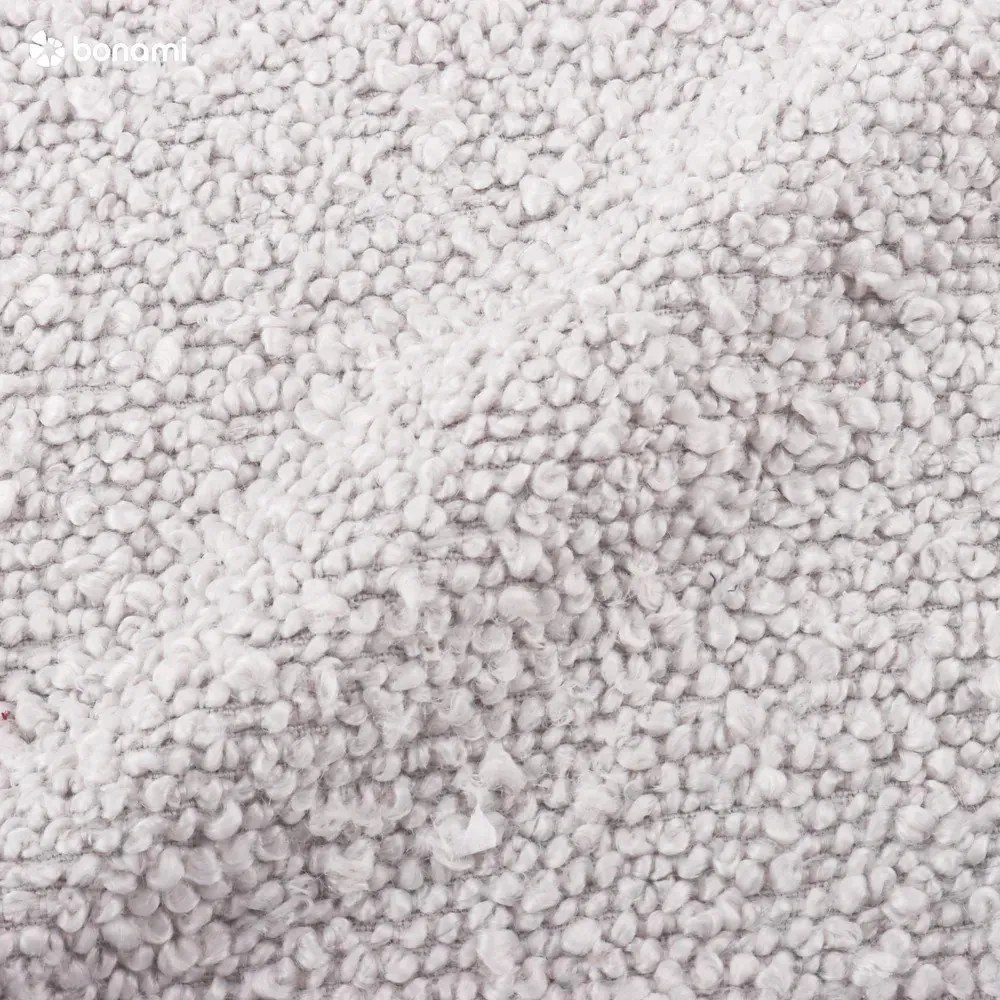 Jasnoszara sofa z materiału bouclé 230 cm Essen – Cosmopolitan Design