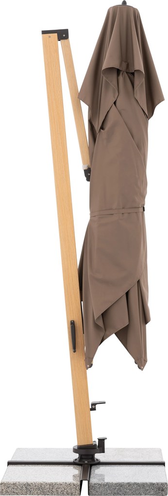 Doppler ALU WOOD XL 400 x 300 cm brązowa