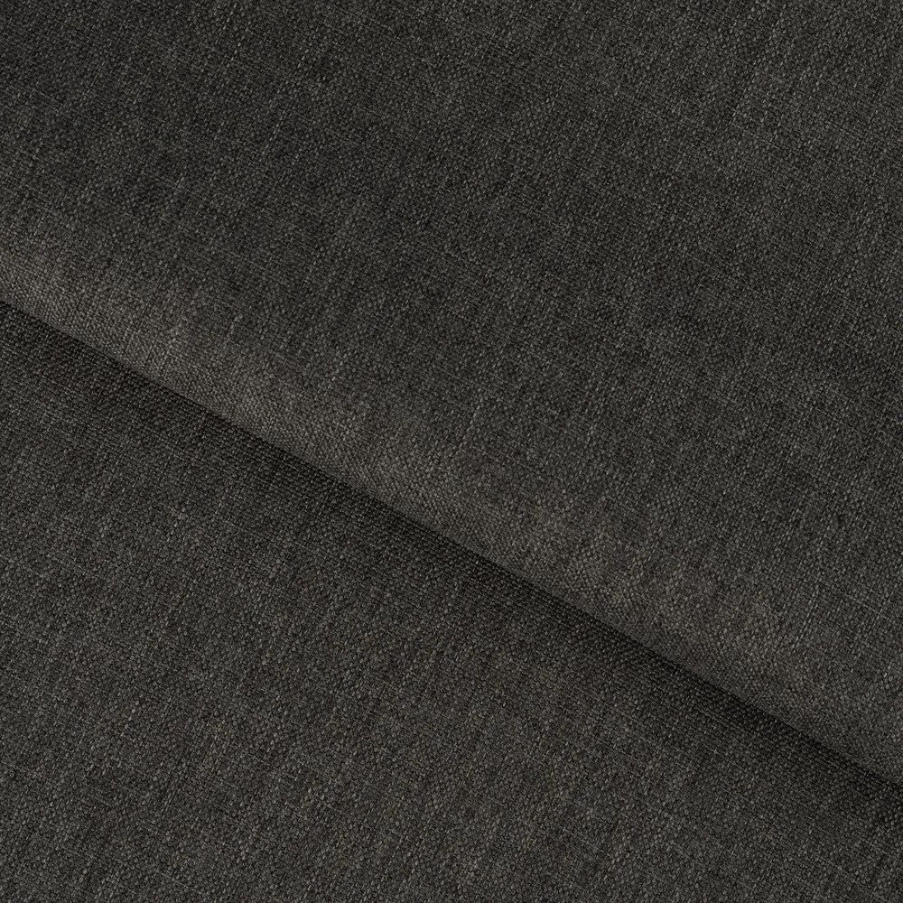 Białe/ciemnoszare tapicerowane/z płyty wiórowej łóżko jednoosobowe ze schowkiem z materacem 80x190 cm Parys – ELTAP