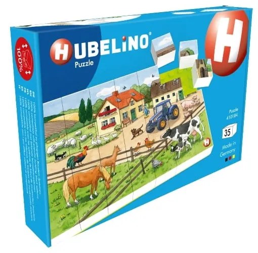 Puzzle dziecięce Hubelino Życie na wsi