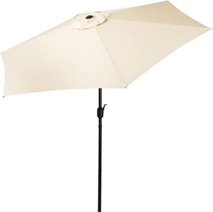 Duży parasol ogrodowy łamany, skośny SL-UM003C, beżowy