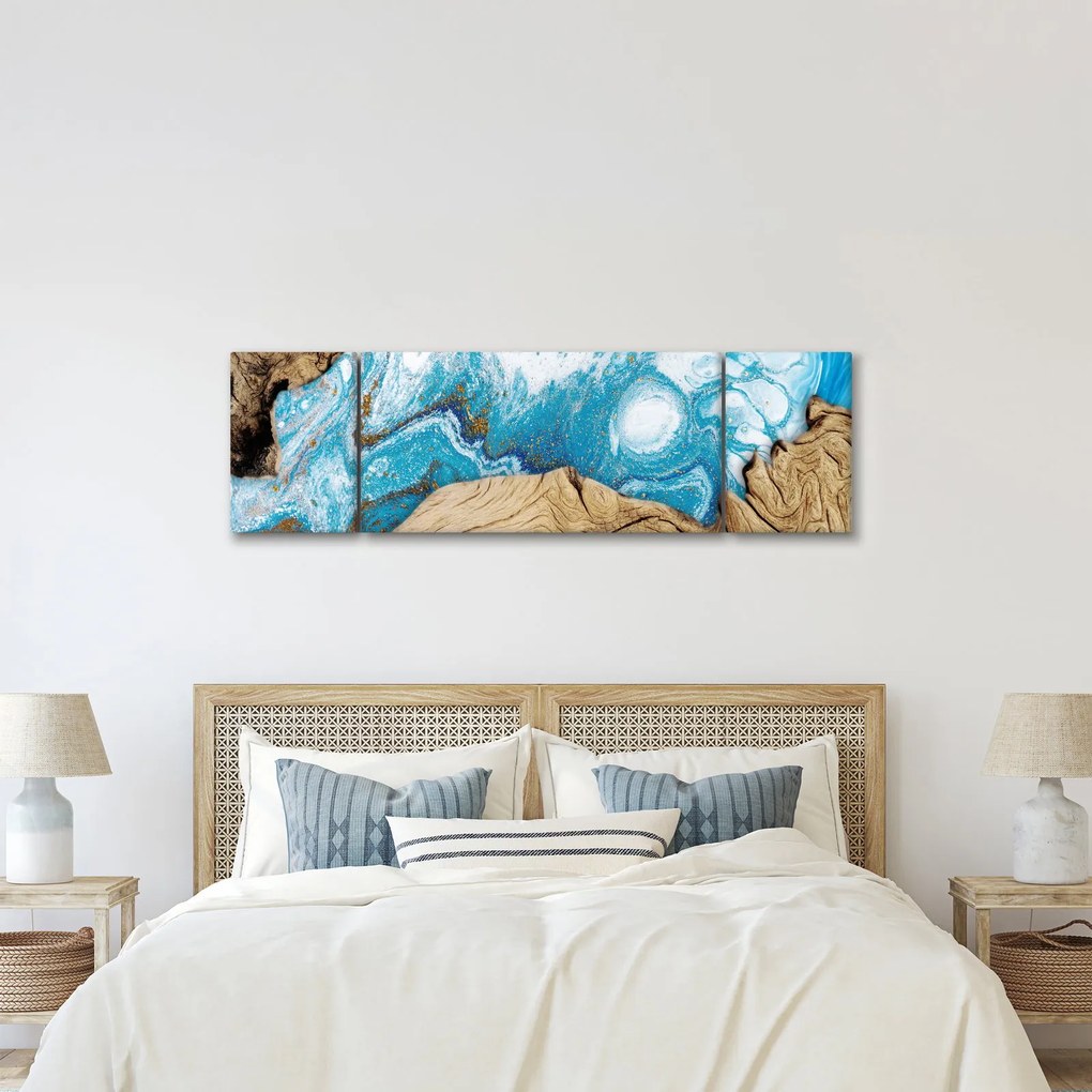 Obraz - Drewno (170x50 cm)